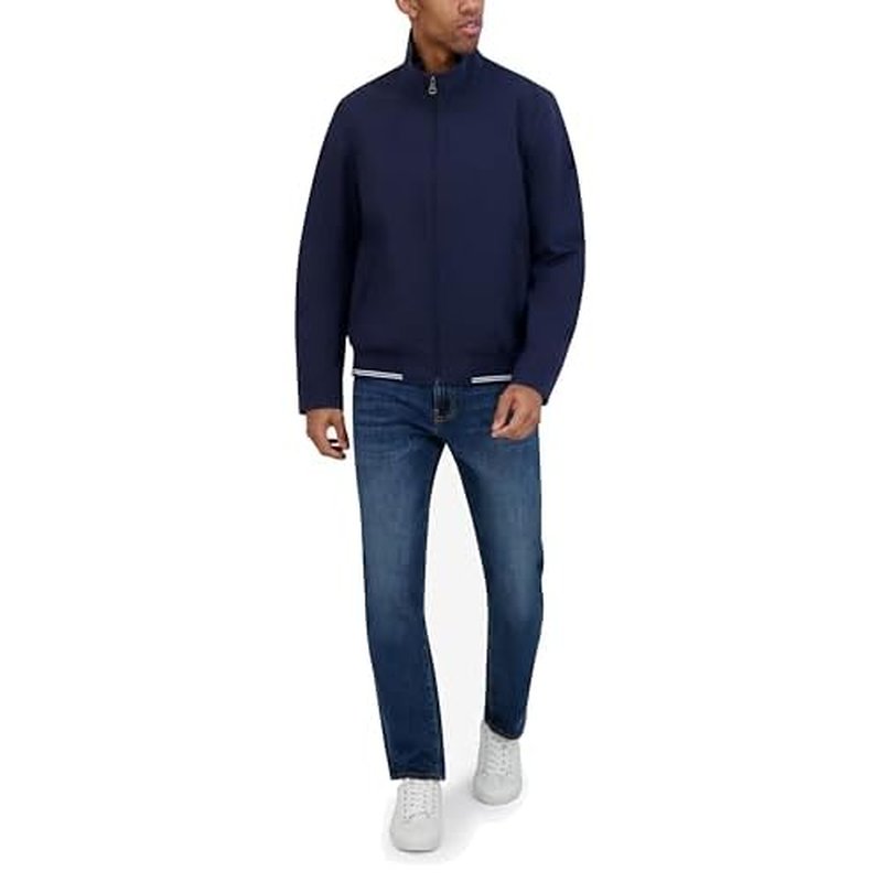Nautica Men's Lightweight Bomber Jacket ? Wind/Water-resistant, Regular, Big & Tall Sizes