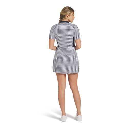 PUMA Womens Kassidy Stripe Ss Dress
