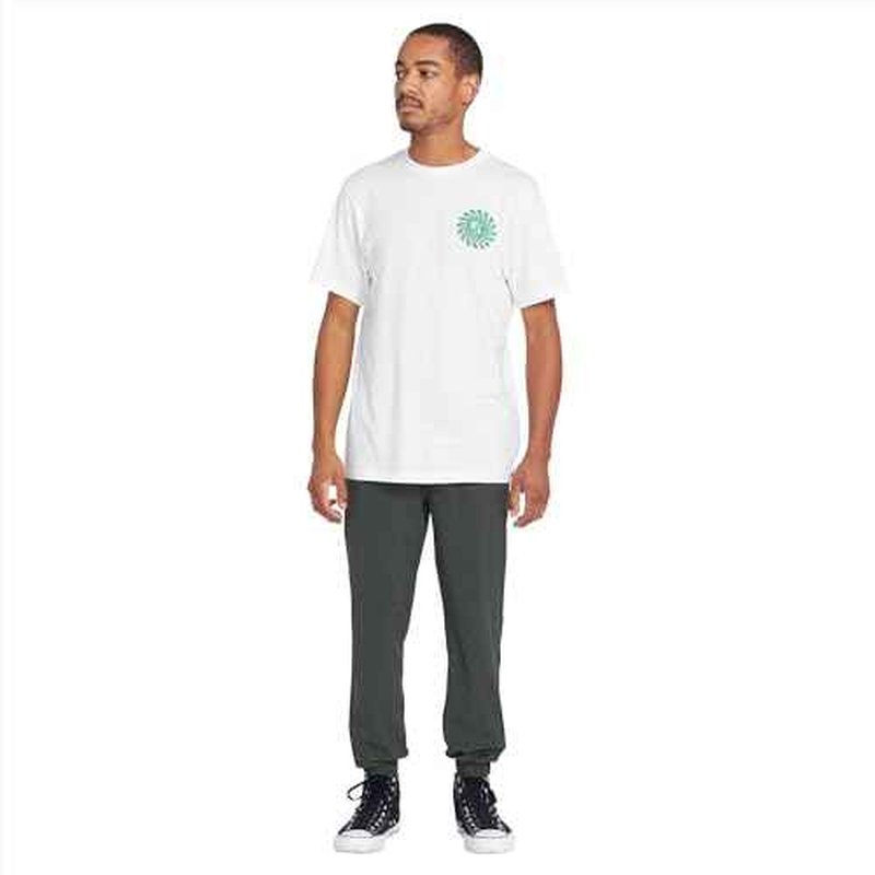 Volcom Mens Frickin Cross Shred Hybrid Jogger Pants ? Elastic Waist Drawstring, Tapered Fit