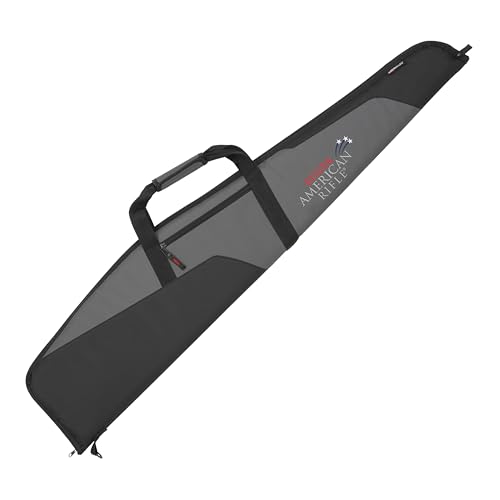Allen Company Ruger Rifle Case - American Flag Scoped Soft Gun Case - Patriotic Gun Bag Lockable Gun Case - 46IN: Cases for Rifles with or Without Scope Options