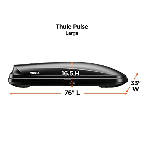 Thule 615 Pulse Rack, Large, Black