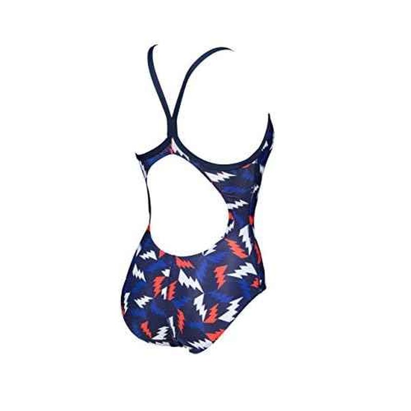 ARENA Women's Shattered Glass Light Drop Back One Piece Swimsuit