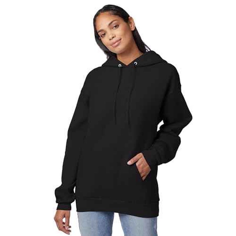 Hanes EcoSmart Hoodie, Midweight Fleece, Pullover Hooded Sweatshirt for Men