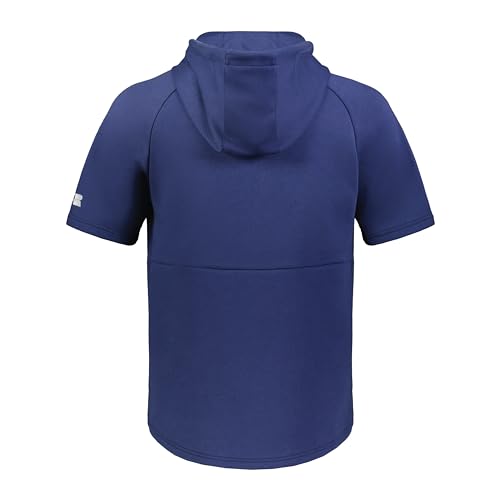 Russell Athletic Legend Tech Fleece Hoodie - Warm, Breathable Cage Jacket with Pocket - Outdoor & Everyday Comfort!