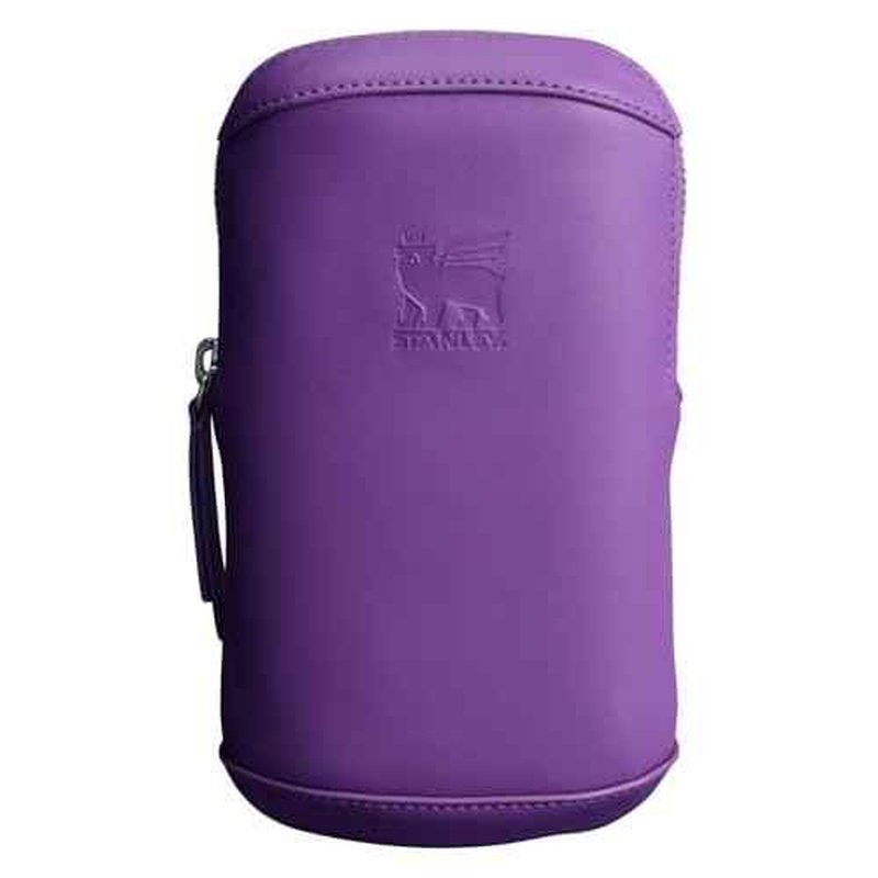 STANLEY Cross Bottle Essentials Case Max | Phone, Wallet, Keys Holder for Water Bottle | Faux Leather Accessory Pouch