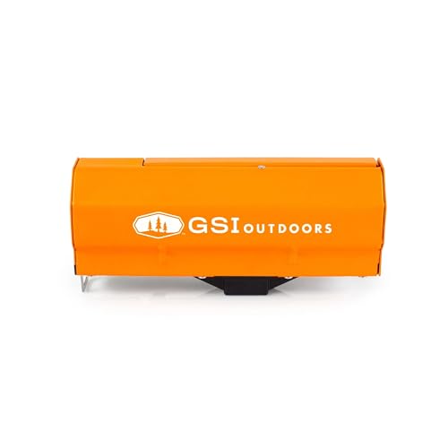 GSI Outdoors Selkirk 270 Butane Stove ? Lightweight, Compact Camping Stove with High-Output Burner, Wind Guard, and Piezo Ignition for Outdoor Cooking