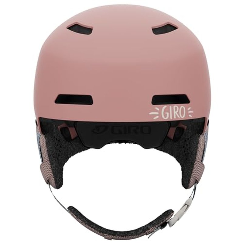 Giro Crue MIPS Kids Snow Helmet Goggle Combo - (Combo) Namuk Dark Rose - Size Small