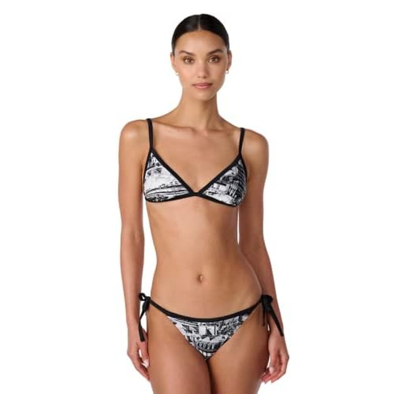 KARL LAGERFELD Womens Swim Bikini Top