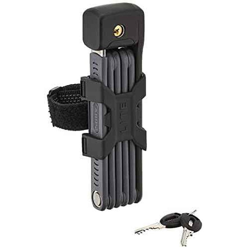 ABUS Bordo Ugrip Lite 6055/85cm Security Level 7 Bike Lock, Black
