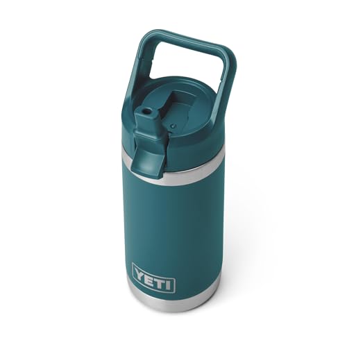 YETI Rambler Jr. 12 oz Kids Bottle, with Straw Cap, King Crab