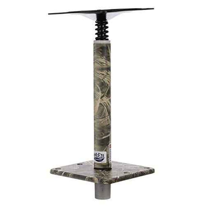 Attwood 97749C-7 Swivl-Eze Lock¡¯N-Pin ¨ú-Inch Pedestal Package, Camouflage Finish, 11 Inches Tall, 7-Inch x 7-Inch Base Plate