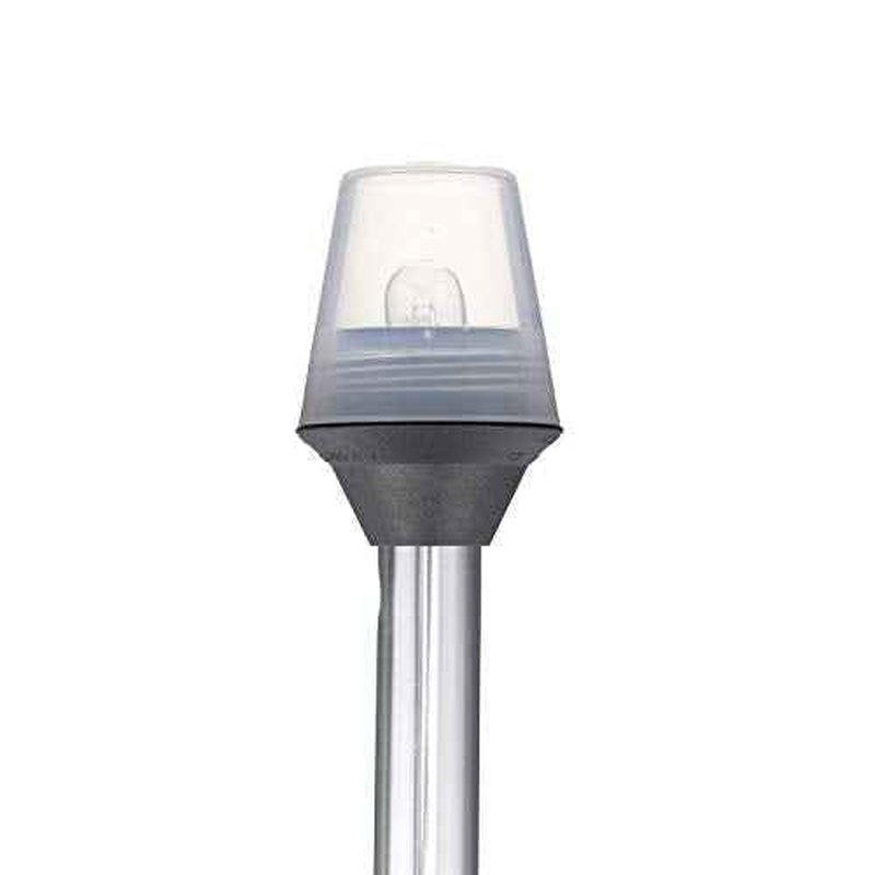 Attwood 7100C7 Stowaway Light with Plug-in Base ? 36-Inch-Long Pole, 2-Mile 360-Degree Illumination for Boats Up to 65.6 Feet