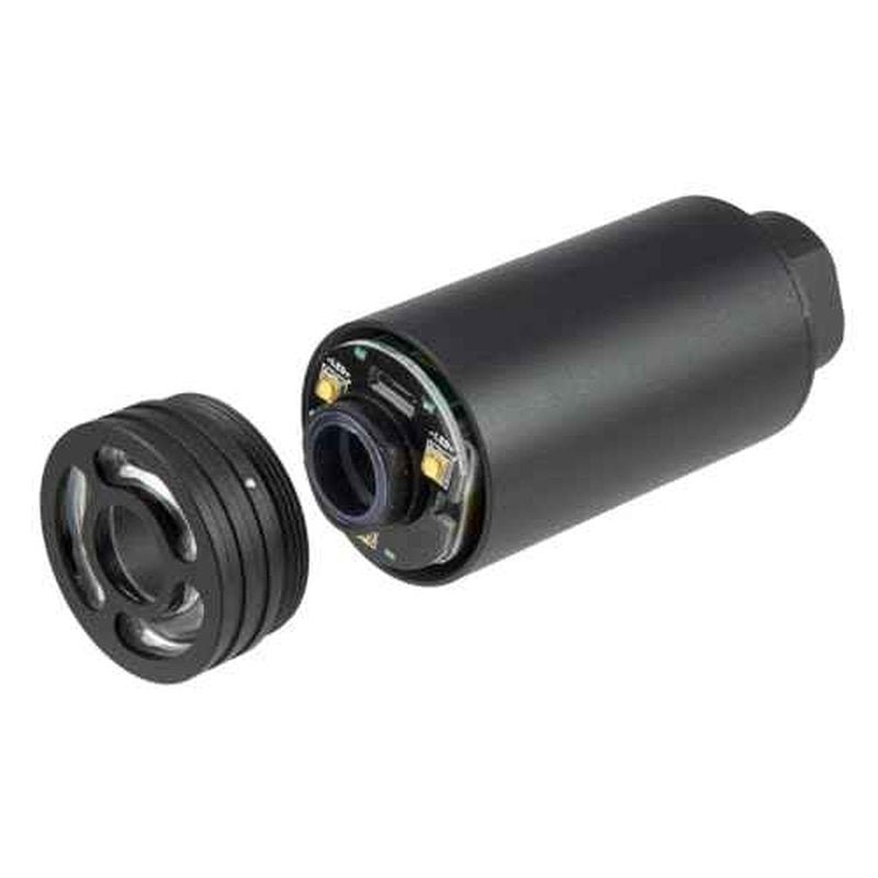 Spitfire Airsoft Tracer Unit with Flame Effect Dracarus Style for 14mm CCW Thread with 11mm CW Adapter