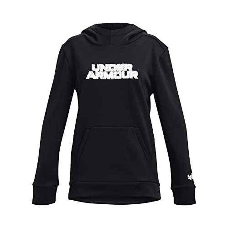 Under Armour Girls' Armour Fleece Branded Hoodie