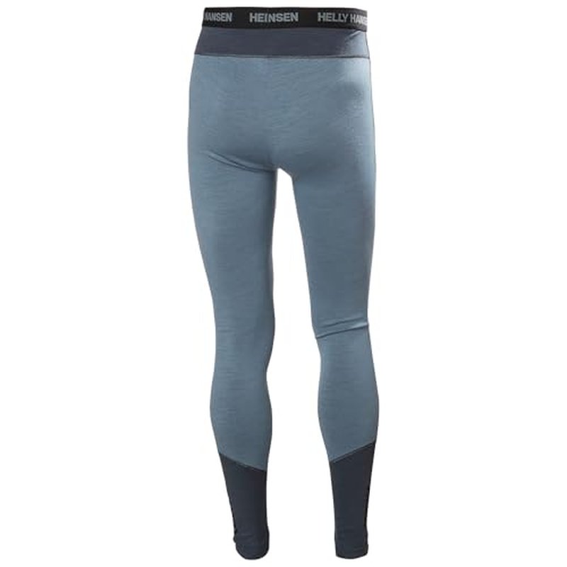 Helly-Hansen LIFA Merino Midweight Pant for Men, Track Pants with Non-Itch Fabric, 2-Layer Design, Flat Lock Seams, ZQ Wool