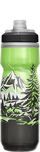 CamelBak Podium Chill Insulated Bike Water Bottle - Easy Squeeze Bottle - Fits Most Bike Cages - 21oz, Race Edition