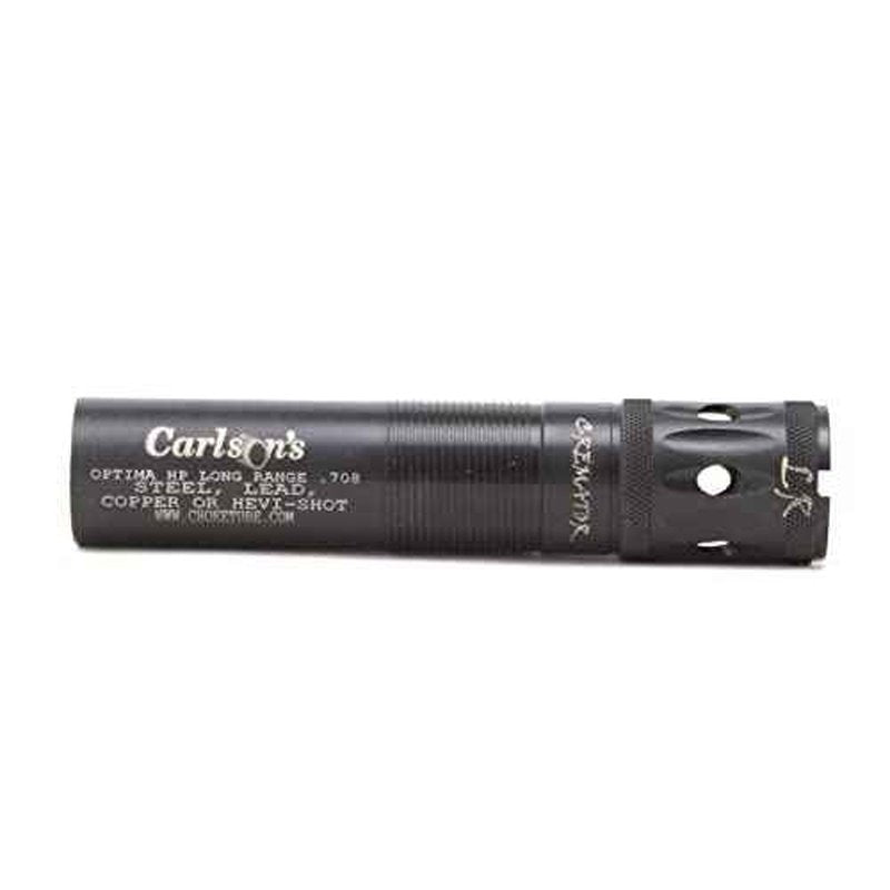 Carlsons Choke Tubes 12 Gauge for Beretta Optima HP | Blued Steel | Cremator Ported Waterfowl Choke Tube | Made in USA