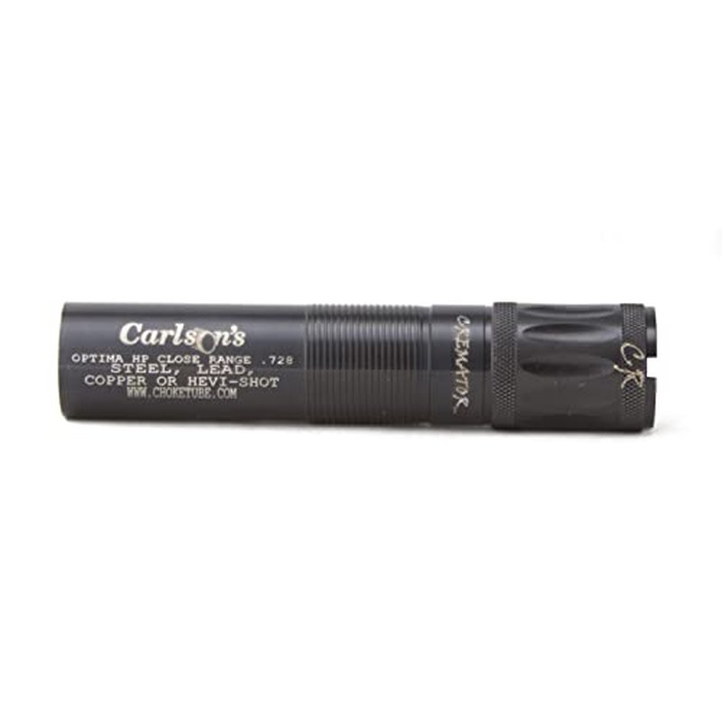 Carlson's Choke Tubes 12 Gauge for Beretta Optima HP [ Close Range | 0.728 Diameter ] Blued Steel | Cremator Non-Ported Waterfowl Choke Tube | Made in USA