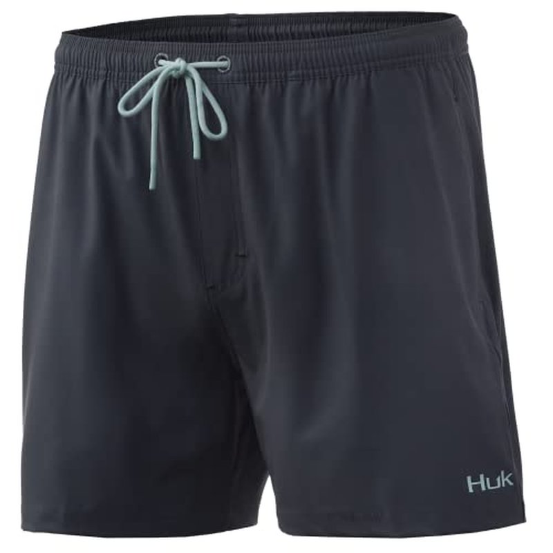HUK Womens Volley 5.5" Short | Elastic Waist Quick-Dry Swim Shorts