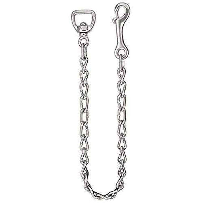 Weaver Leather #720 Lead Chain with 1" Swivel,Nickel Plated, 24"