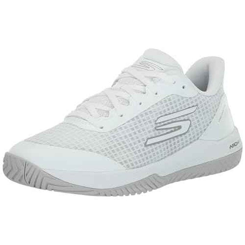 Skechers Women's Go Train Arch Fit Viper Court Pro - Pickleball, White 2, 11
