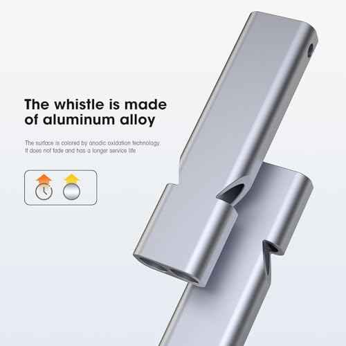 Braylin 3-Pack Emergency Whistles with Lanyard, Referee Whistle, Sports Whistles, Safety Whistle, Survival Whistle, Loudly Shrill, for Outdoor Sport, Various Competitions