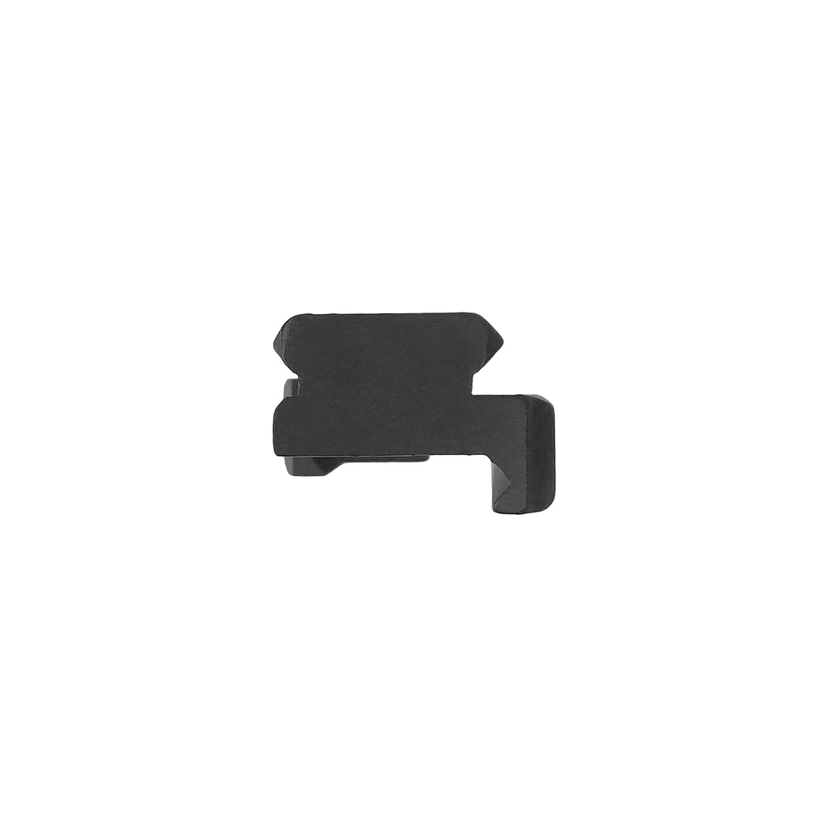 TPO 13-Slot Picatinny Rail Riser Mount (0.5"/0.83"/1" Height), 5.7" See-Thru Picatinny Riser Mount for Red Dots, Scopes, Optics, Flashlights (Low - 0.5") RS50-13