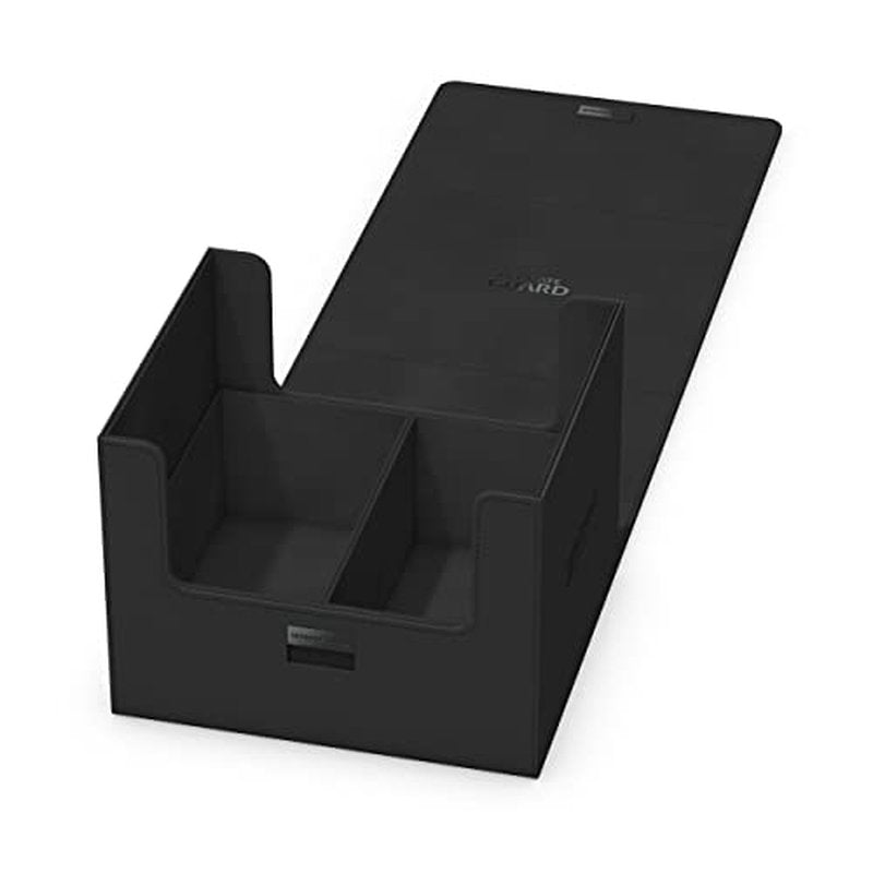 Ultimate Guard Minthive 30+, Deck Case for 30 Magnetic Card Cases, Perfect Storage for Graded Cards, Black, Secure Closure & Snaplock Mechanism