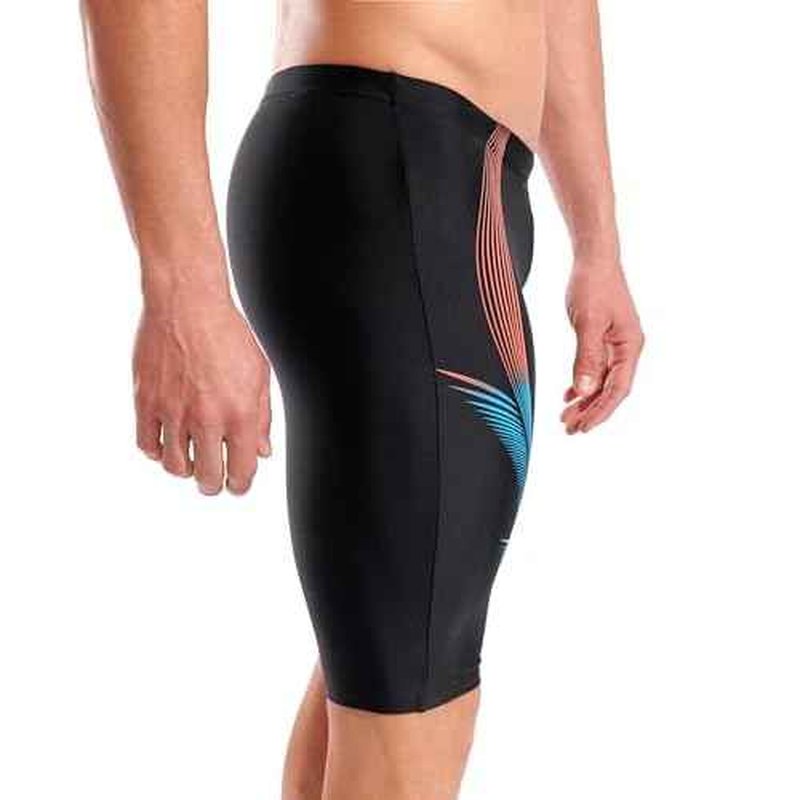 Arena Men's Feel Blast Swim Jammer Knee-Length Swimsuit Sports Pool Bathing Suit
