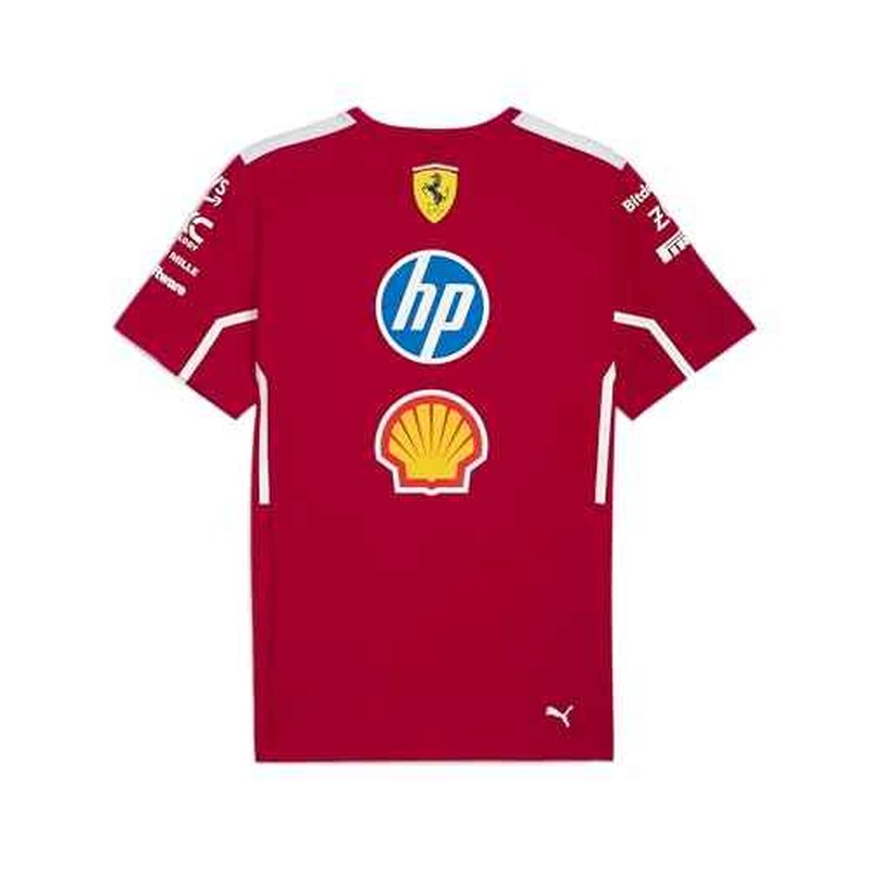 PUMA Scuderia Ferrari F1 2025 Women's Team Tshirt - Red