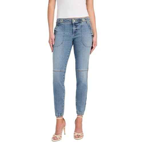 GUESS Women's Eco Cadet Denim Jogger