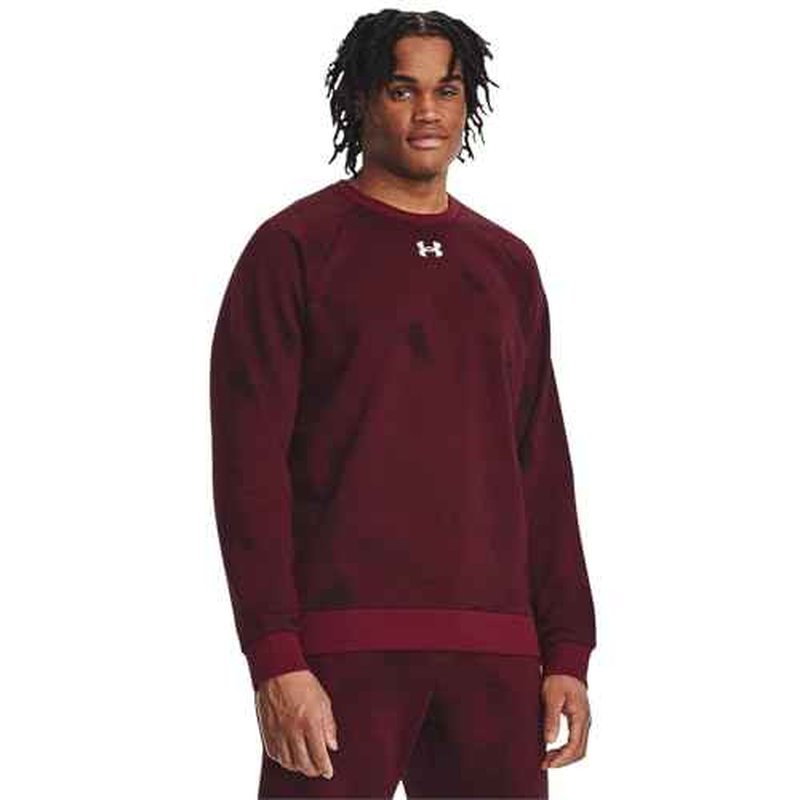 Under Armour mens Rival Fleece Printed Crew