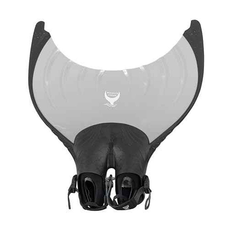 Mermaid Linden Adult Monofin - BLK/SIL