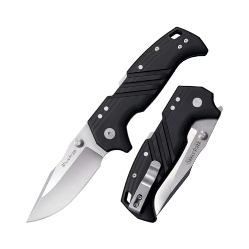 Cold Steel Engage 3.5" S35VN Razor-Sharp Clip Point Blade 4.7" G-10 Handle Everyday Carry Pocket Folding Knife w/Atlas Lock Mechanism