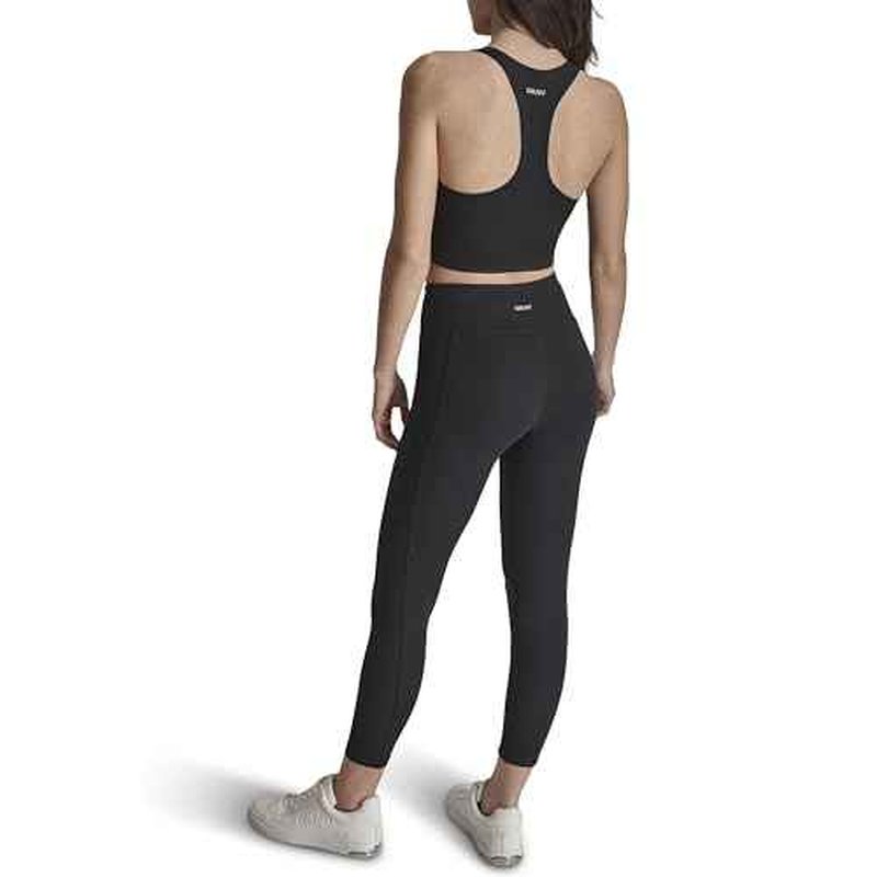 DKNY Womens High Waist 7/8 Cargo Pocket Compression Legging
