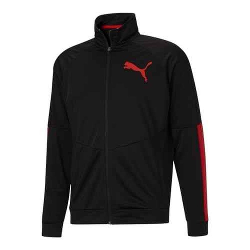 PUMA mens Camo Blocked Contrast Jacket