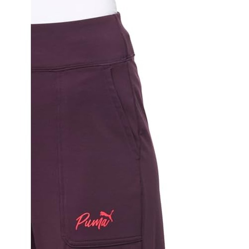PUMA Womens High Waist Straight Pant