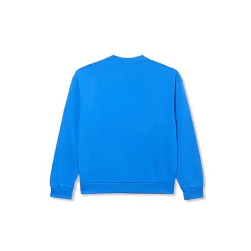 HUGO Men's Logo Stripe Cotton Crew Neck Sweatshirt