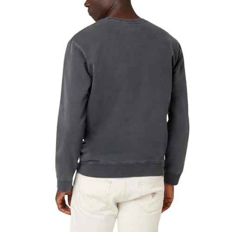 GUESS Men's Eco Triangle Patch Sweatshirt