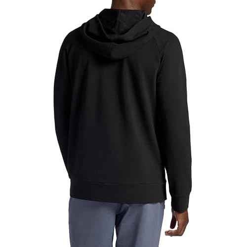 Gaiam Men's Namaste Cowl Neck Hoodie, Standard Fit, Stretch Midweight Terry Material