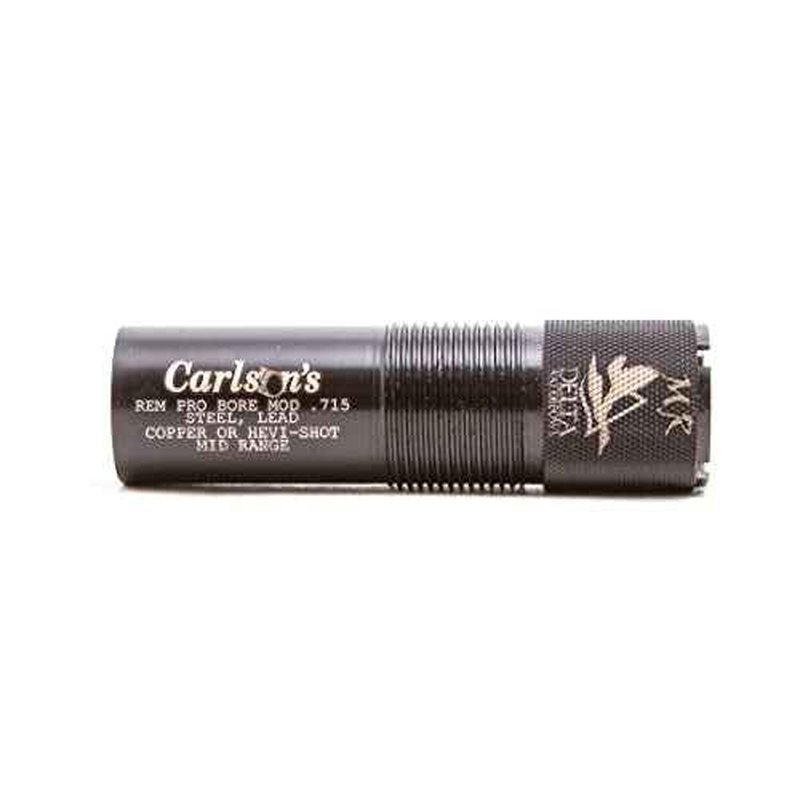 CARLSON'S Choke Tubes 12 Gauge for Remington Pro Bore | Blued Steel | Delta Waterfowl Extended Choke Tube | Made in USA