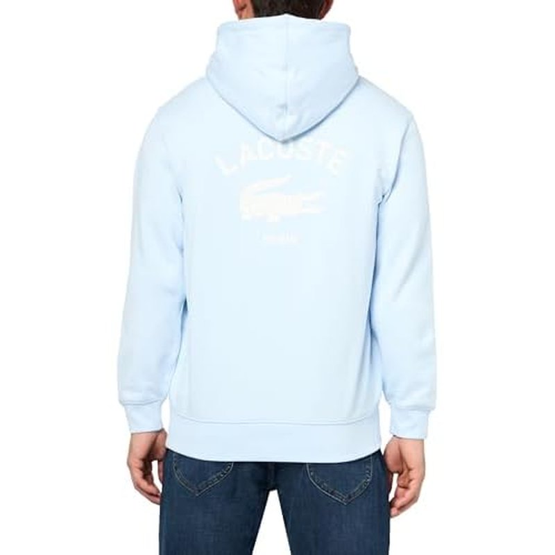 Lacoste mens Printed Hoodie