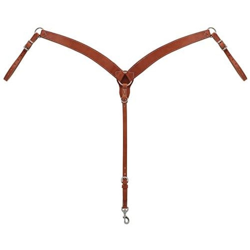 Weaver Leather Contoured Breast Collar, Canyon Rose 1 Count (Pack of 1)