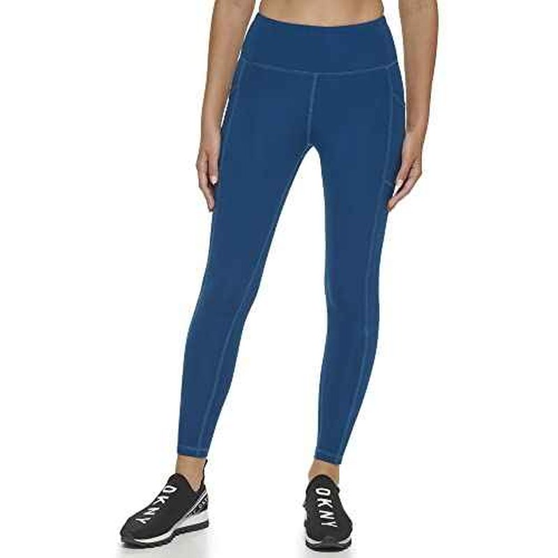 DKNY Womens Sport Tight,Poseidon,M