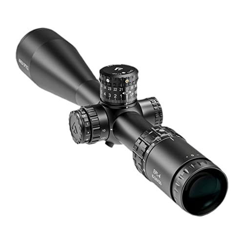 Arken Optics EPL4 6-24X50 FFP MOA VHR Illuminated Reticle with Zero Stop 30mm Tube Lightweight Rifle Scopes for Hunting