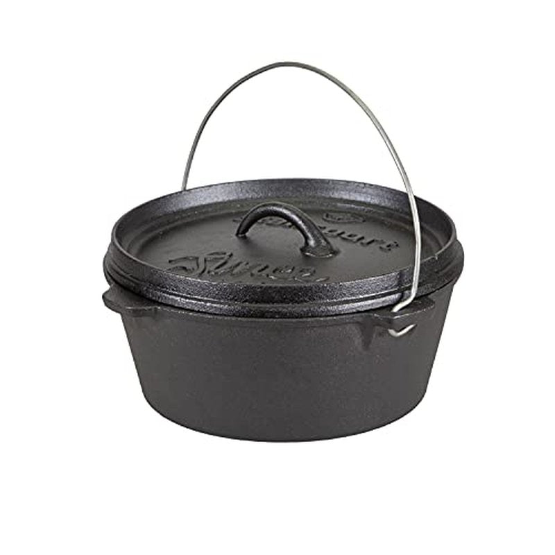 Stansport Pre-Seasoned Cast Iron Dutch Oven
