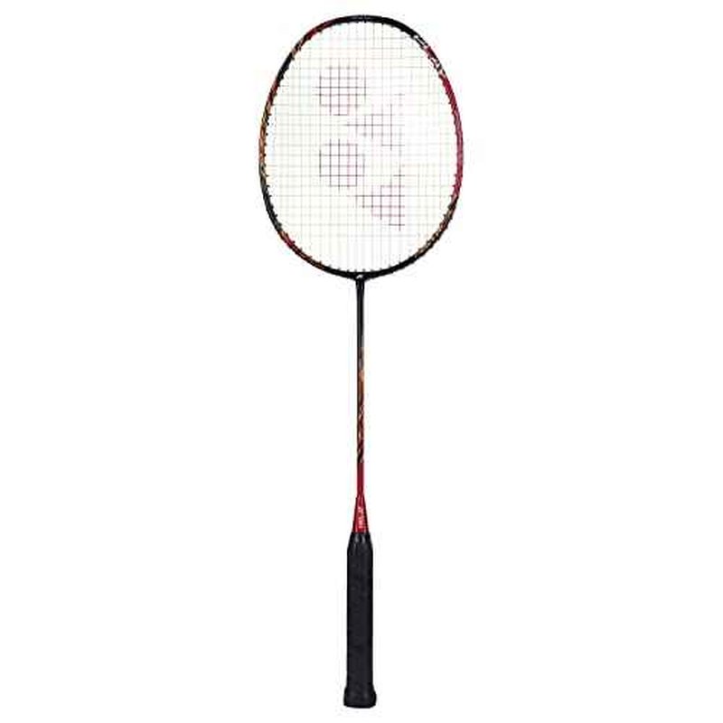 YONEX Astrox 99 Play Graphite Strung Badminton Racket with Full Racket Cover (Cherry Sunburst) | for Intermediate Players | 83 Grams | Maximum String Tension - 28lbs