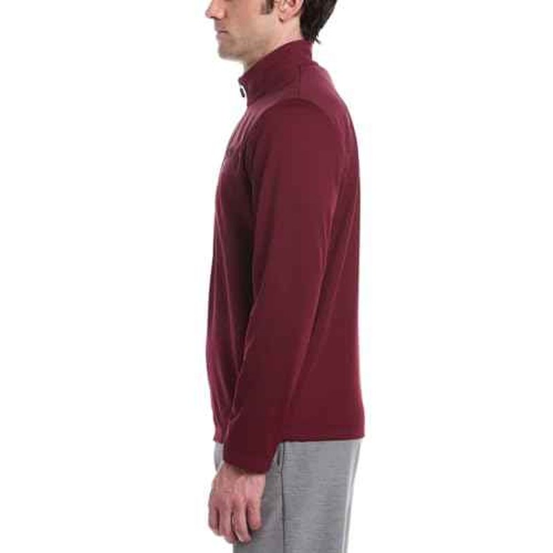 Callaway Quarter Zip Pullover Men Sweater, UPF 50 Sun Protection Long Sleeve Golf Pullovers for Men, Going Out Tops
