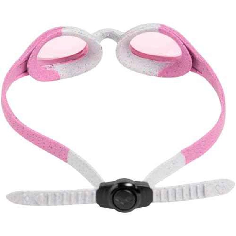 ARENA Unisex Spider Kids Swim Goggles Boys and Girls Ages 2 to 5, Anti-Fog Non-Mirror Lens, Easy to Use Strap No Leak Goggle