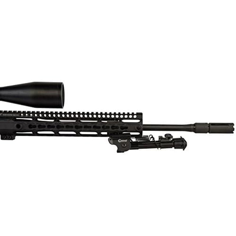 Caldwell M-Lok KeyMod Bipod with Low Profile and Twist Lock for Polymer Handguards on Long Gun Rifle for Tactical Shooting Range and Sport